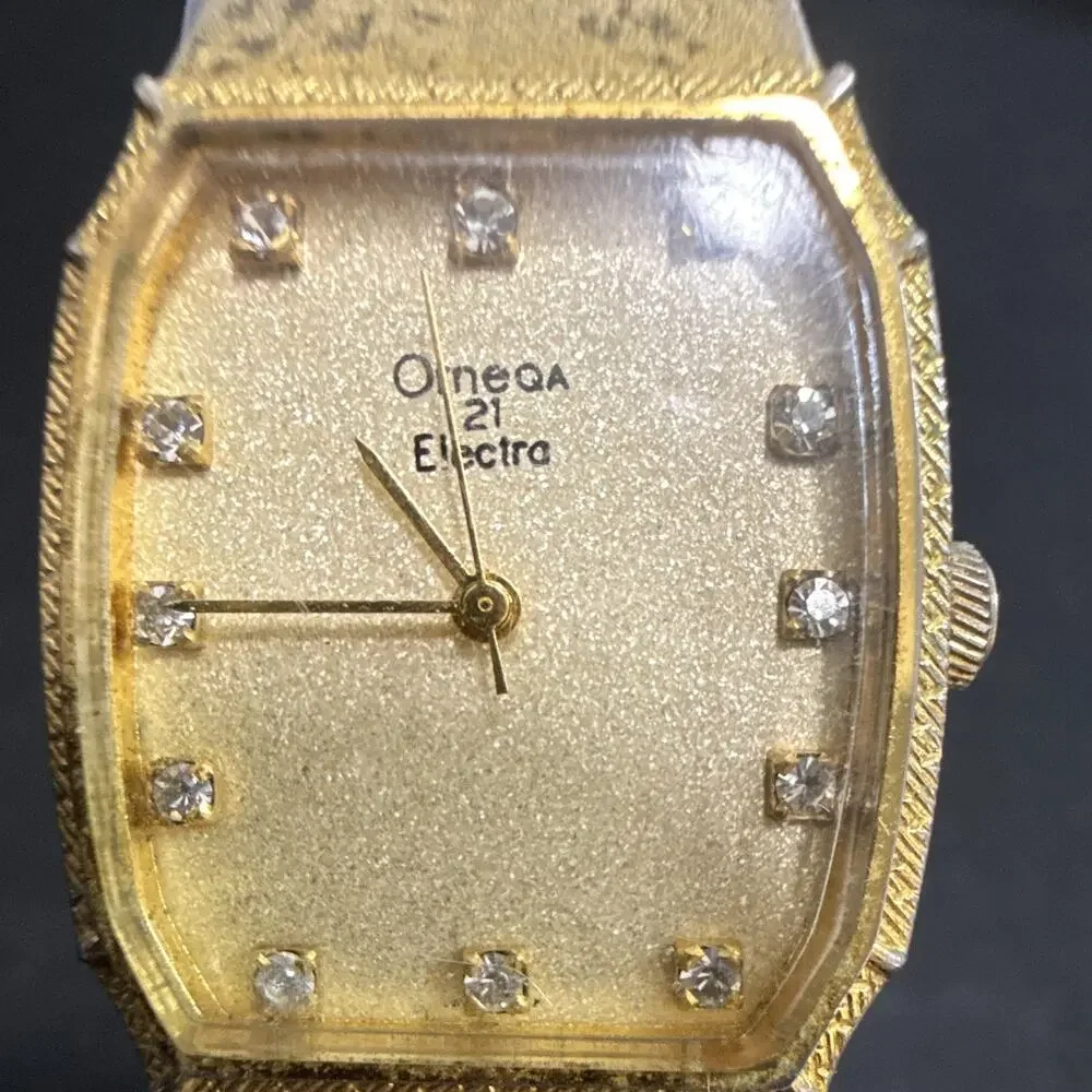 VINTAGE 70s OMEQA ELECTRA 21 WIND UP IN WORKING CONDITION